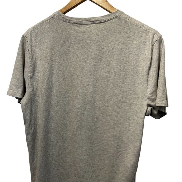 MENS VOLCOM Tan Cotton Graphic Short Sleeve Tee Shirt L - Picture 6 of 7